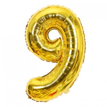 32inch 0-9 Large Helium Digital Air Ballons Foil Children Birthday Party Toys Silver Gold Rose Color Party Kids Cartoon Hat Toys