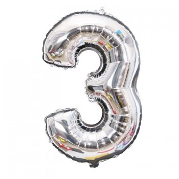 32inch 0-9 Large Helium Digital Air Ballons Foil Children Birthday Party Toys Silver Gold Rose Color Party Kids Cartoon Hat Toys