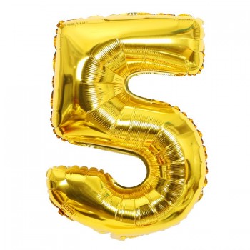 32inch 0-9 Large Helium Digital Air Ballons Foil Children Birthday Party Toys Silver Gold Rose Color Party Kids Cartoon Hat Toys