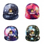 Kids Trendy Summer Caps Hot Game Roblox Printed Cap Unisex Casual Hats Boys Girls Hats Childrens Parties Toy Hats Birthday Gift