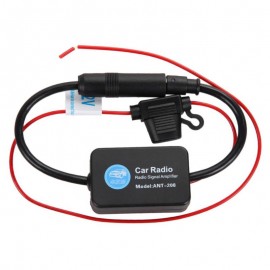 Car Amplifier Radio FM Antenna Signal ANT-208 Car Auto FM/AM Booster Windshield Mount Antenna Aerials Automobile Radio