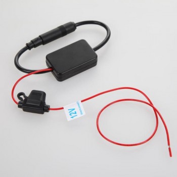 Car Amplifier Radio FM Antenna Signal ANT-208 Car Auto FM/AM Booster Windshield Mount Antenna Aerials Automobile Radio