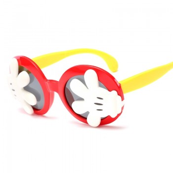 2018 New Girls Boy 6 Colors Cartoon Cat Anti UV400 Eyeglasses Toddler Baby Sunglasses Kids Summer Toys Protect Eyes