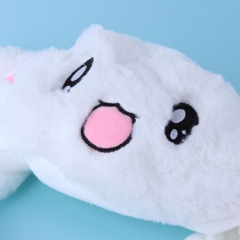 Hot Novelty Magic Rabbit Hat With Moving Ear Plush Toy Gift Kids Toy Party Photo