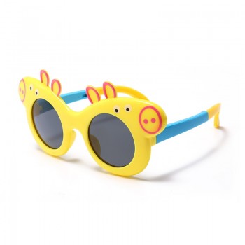 2018 Summer Girls Boy Cartoon Anti UV400 Eyeglasses Toddler Cute Baby Sunglasses Kids Summer Toys Protect Eyes