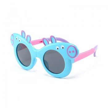 2018 Summer Girls Boy Cartoon Anti UV400 Eyeglasses Toddler Cute Baby Sunglasses Kids Summer Toys Protect Eyes