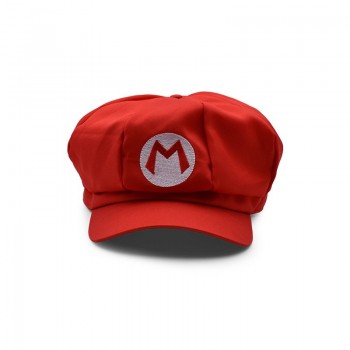 Anime Super Mario Cosplay Big Eye Odyssey Cappy Red Hat Mario Soft Wearable Baseball Caps Unisex Adjustable Cartoon Hats