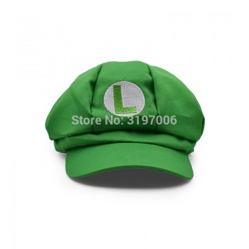 5 Colours Anime Super Mario Hat Cap Luigi Wario Waluigi Bros Cosplay Baseball Costume Cartoon Hats Plush Toys
