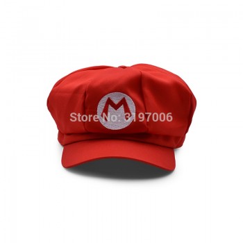5 Colours Anime Super Mario Hat Cap Luigi Wario Waluigi Bros Cosplay Baseball Costume Cartoon Hats Plush Toys