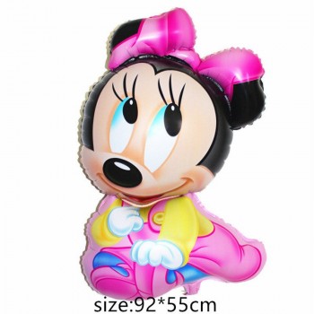 foil balloons Baby Boy air Balloons baby stroller ball for girl Birthday inflatable Party Decorations Kids cartoon hat