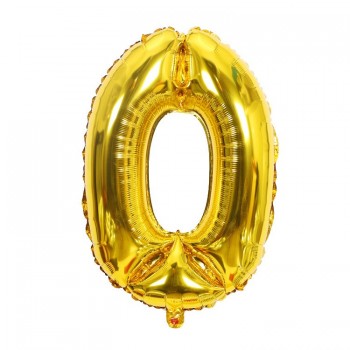 Gold Sliver 32 inch  0-9  Large Helium Digital Air Ballons Foil Children Festival Birthday Party for Kids Cartoon Hat Toys