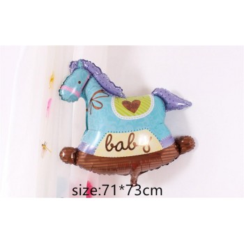 foil balloons Baby Boy Birthday Cake air Balloons  girl Birthday inflatable Party Decorations Kids cartoon hat