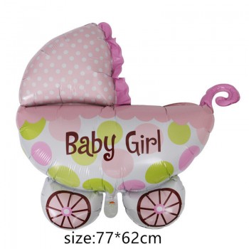 foil balloons Baby Boy Birthday Cake air Balloons  girl Birthday inflatable Party Decorations Kids cartoon hat