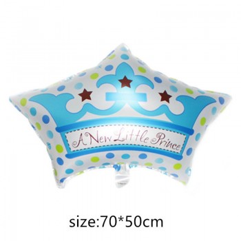 foil balloons Baby Boy Birthday Cake air Balloons  girl Birthday inflatable Party Decorations Kids cartoon hat