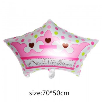 foil balloons Baby Boy Birthday Cake air Balloons  girl Birthday inflatable Party Decorations Kids cartoon hat