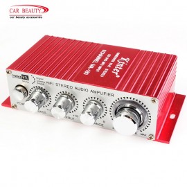 DC 12V HI-FI Digital USB Stereo Audio Power Amplifier Mini Stereo Sound Mode Auto Speaker for Car Motorcycle Boat MA-180