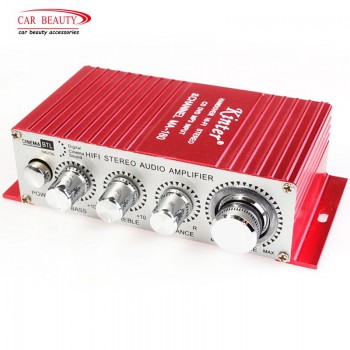 DC 12V HI-FI Digital USB Stereo Audio Power Amplifier Mini Stereo Sound Mode Auto Speaker for Car Motorcycle Boat MA-180