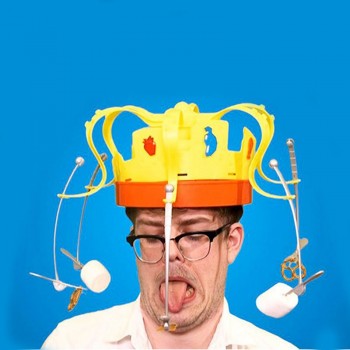 Baaobaab SWMZ Crown Food Hat Funny Tidy Party Eat The Food Strawberry Marshmallow With Revolving Party Hat not include battery