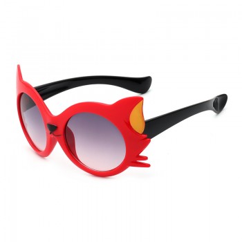 2018 New Girls Boy 8 Colors Cartoon Cat Anti UV400 Eyeglasses Toddler Baby Sunglasses