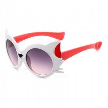 2018 New Girls Boy 8 Colors Cartoon Cat Anti UV400 Eyeglasses Toddler Baby Sunglasses