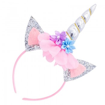 Lovely Unicorn Girls Headdress Party Supplies Decoration Halloween Masquerade Headbands for kids or Grownups Articles