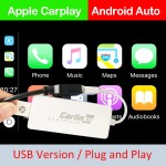 Carlinkit USB Smart Link Apple CarPlay Dongle for Android Navigation Player Mini USB Carplay Stick with Android Auto