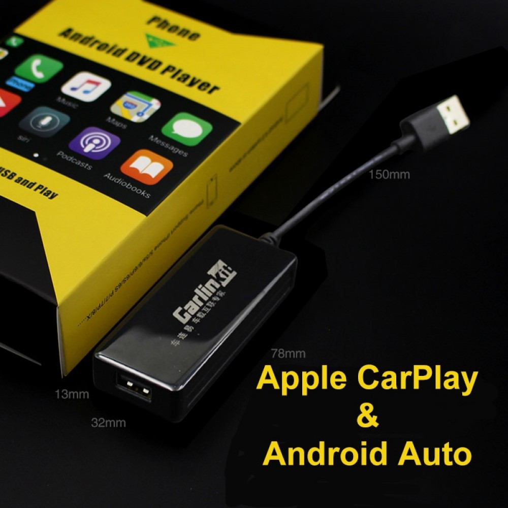 Carlinkit USB CarPlay Adapter for Android Car head unit Zbox2 Plug and Play for Touch screen