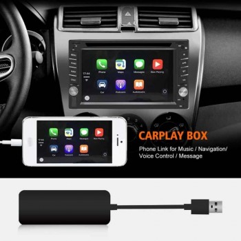 VODOOL 12V Smart Link USB Dongle For Apple iOS CarPlay Android Car Navigation MP5 Player Head Unit For iPhone Android Smartphone