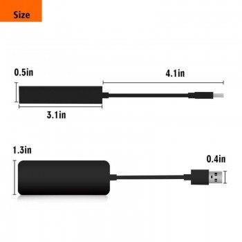 VODOOL 12V Smart Link USB Dongle For Apple iOS CarPlay Android Car Navigation MP5 Player Head Unit For iPhone Android Smartphone