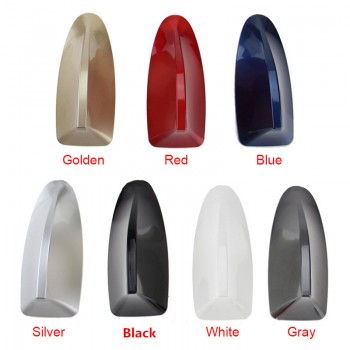 1pc Car Waterproof Universal Shark Fin Roof Decorative Antenna With FM/AM Radio Function White Black Blue Silver Red Grey Golden
