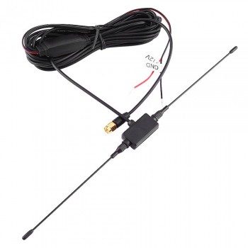 In Car Radio Digital TV Antenna with Amplifier DVB-T ISDB-T Signal Antenna Reception Amplifier Car Digital Automobile Hot