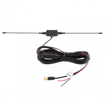 In Car Radio Digital TV Antenna with Amplifier DVB-T ISDB-T Signal Antenna Reception Amplifier Car Digital Automobile Hot