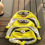 Minions Cartoon Animal Plush Toy Hat photo props cosplay plush toy hat Christmas Halloween birthday party dress up