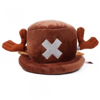 2018 Japan Anime Plush Hat One Piece Tony Chopper Cartoon Cap Halloween Party Toys