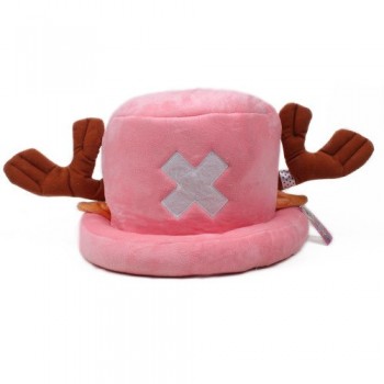 2018 Japan Anime Plush Hat One Piece Tony Chopper Cartoon Cap Halloween Party Toys