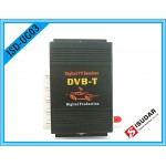 Isudar Digital TV Receiver for Car HD DVB-T MPEG-4 3 Way Video Output Dual Audio Channel Output For Europen