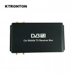 180-200km/h Speed Driving DVB-T2 Car Digital TV Receiver Box with 4 Antennas four Mobility Tuners auto DVB T2 HD 1080P USB HDMI