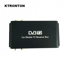 180-200km/h Speed Driving DVB-T2 Car Digital TV Receiver Box with 4 Antennas four Mobility Tuners auto DVB T2 HD 1080P USB HDMI