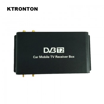 180-200km/h Speed Driving DVB-T2 Car Digital TV Receiver Box with 4 Antennas four Mobility Tuners auto DVB T2 HD 1080P USB HDMI