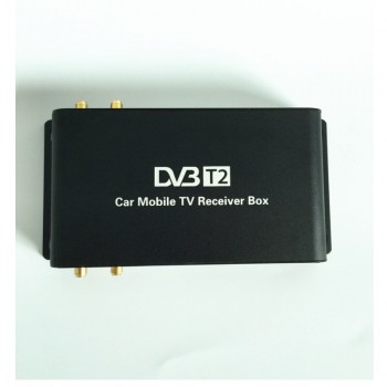 180-200km/h Speed Driving DVB-T2 Car Digital TV Receiver Box with 4 Antennas four Mobility Tuners auto DVB T2 HD 1080P USB HDMI
