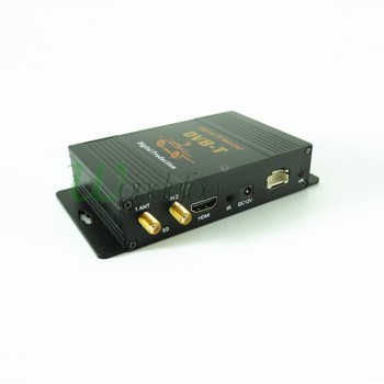 DVB-T Car Digital TV HD MPEG-4 Tuner Receiver Two Antenna 140-200km/h Two Chip Tuner DVB T BOX