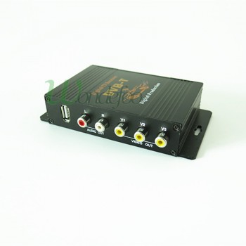 DVB-T Car Digital TV HD MPEG-4 Tuner Receiver Two Antenna 140-200km/h Two Chip Tuner DVB T BOX