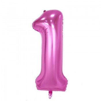 32 inch Pink Blue 40 inch Red Foil Balloon Large Helium Number 0-9 Globo Birthday Party for Kids Party Cartoon Hat Decor