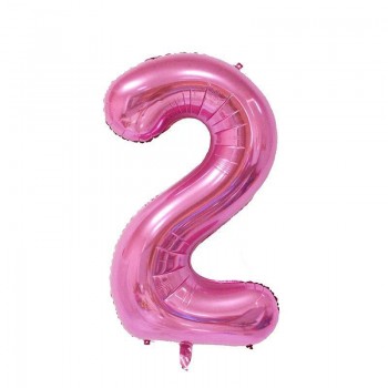 32 inch Pink Blue 40 inch Red Foil Balloon Large Helium Number 0-9 Globo Birthday Party for Kids Party Cartoon Hat Decor