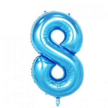 32 inch Pink Blue 40 inch Red Foil Balloon Large Helium Number 0-9 Globo Birthday Party for Kids Party Cartoon Hat Decor