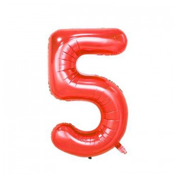 32 inch Pink Blue 40 inch Red Foil Balloon Large Helium Number 0-9 Globo Birthday Party for Kids Party Cartoon Hat Decor