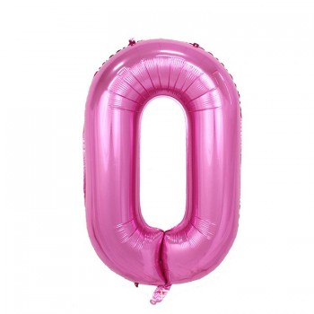 32 inch Pink Blue 40 inch Red Foil Balloon Large Helium Number 0-9 Globo Birthday Party for Kids Party Cartoon Hat Decor