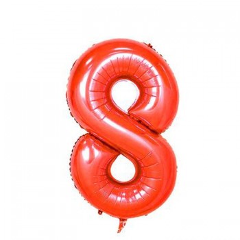 32 inch Pink Blue 40 inch Red Foil Balloon Large Helium Number 0-9 Globo Birthday Party for Kids Party Cartoon Hat Decor