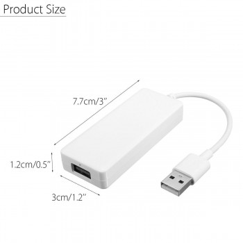 Car Link Dongle Link Dongle Universal Auto Link Dongle Navigation Player USB Dongle USB White Portable Smart for Apple CarPlay