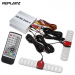 Universal Car DVB-T Mobile Digital TV Receiver PVR EPG HD/SD UHF/VHF 2 Frequency Tuners TV BOX Support USB HDMI AV-out TV/Radio